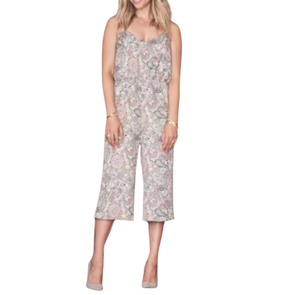 Cupcakes and Cashmere Paisley Jumpsuit - Size Small - Picture 2 of 5